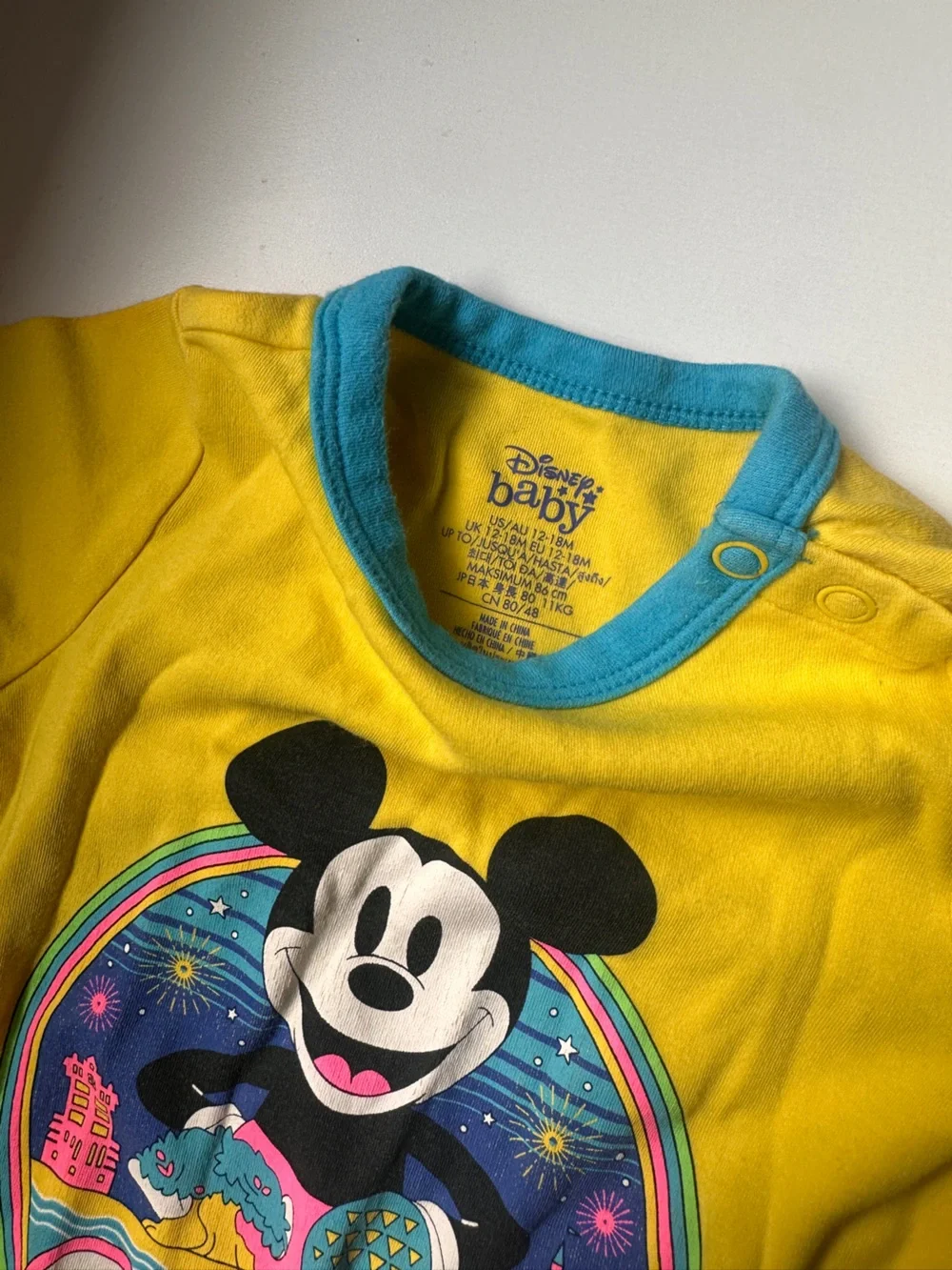 Disney Baby Parks 2024 New Year One Piece Romper 12-18m